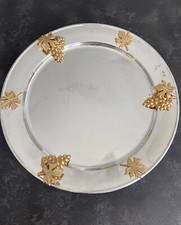 Vassoio Anni 80 In Silver Con