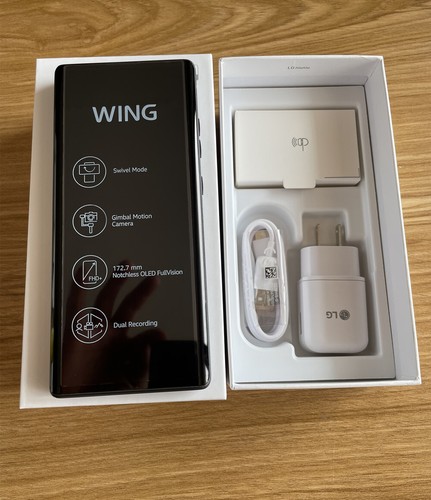 Smartphone wing lm - wing, lm-f100n