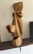 SCULTURA IN LEGNO DI CEDRO