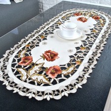 Ovale Fiori Vintage Ricamato