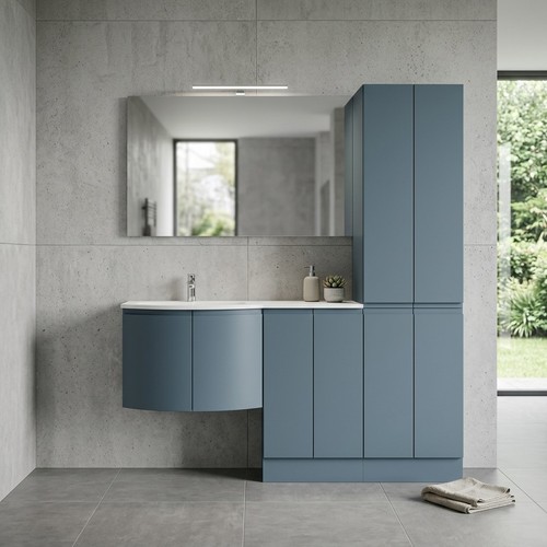 Mobile bagno curvo arcom soul - bagno,