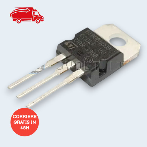 Triac btb08 600b controllo - triac,