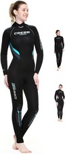 Cressi Castoro Lady Monopiece Wetsuit, Muta Subacquea Donna in Neoprene High Str