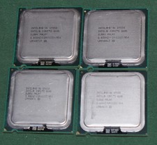 Lotto di 4 CPU Core2 Quad