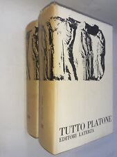 OPERE 2 VOLUMI TUTTO - PLATONE - LATERZA - 1966
