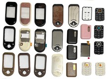 Nokia 7370 7373 genuine spare parts, front cover, keyboard, battery cover....