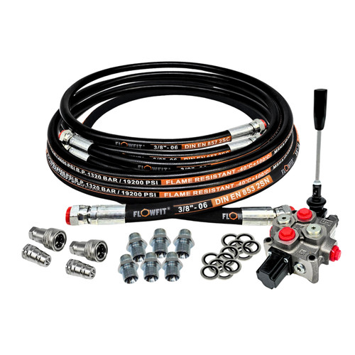 Kit spaccalegna con valvola - , a