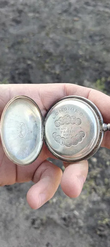 Rare antique longines silver - rare,
