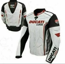 DUCATI NEW WHITE MOTORBIKE