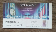BIGLIETTO UEFA Supercoppa 2010