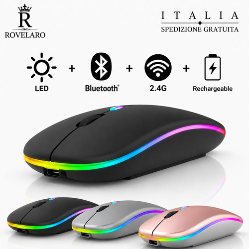 Mouse wireless bluetooth 4g - mouse, 2.4g