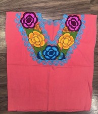 Top blusa Bordada Mexicana