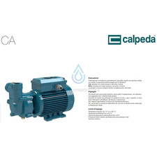 ELETTROPOMPA AUTOADESCAN CAM 91 AR  MONOFAS ANELLO LIQUID 230V  1'' HP1 CALPEDA