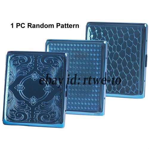 Custodia metallo blu - 1, pz