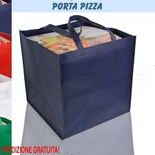 BORSA SHOPPER SPESA PORTA PIZZA IN TNT CM 36X36X37