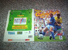 ALBUM CALCIATORI PANINI 1994-95 COMPLETO BELLO+INSERTO STICK STACK CPL+CEDOLA