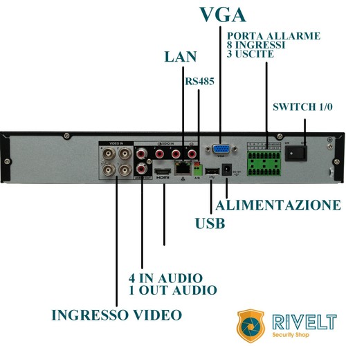 Dvr canali ibrido ultra - dvr,