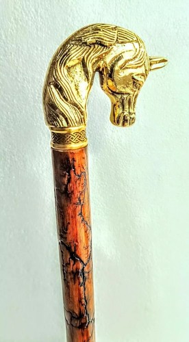 Testa cavallo ottone - testa,
