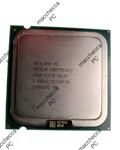 Cpu intel core duo e4300 - 2,
