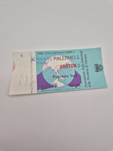 Biglietto calcio palermo - calcio,