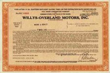 Willys Overland Motors 1946