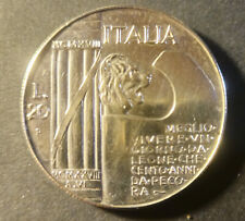 Moneta 20 lire Mussolini data MCMXVIII - 1928 Ottime condizioni