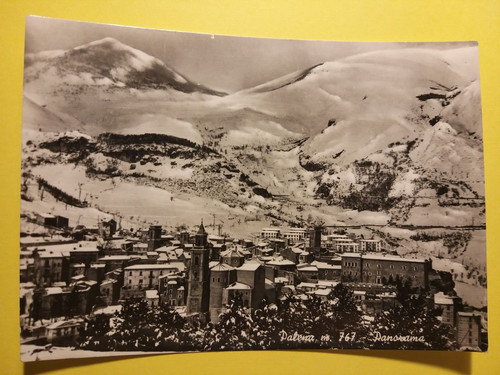 Palena veduta - (chieti)., veduta.