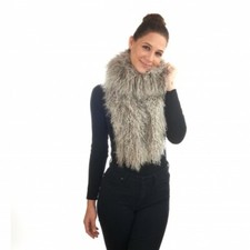 Sciarpa agnello tibetano agnello mongolo boa