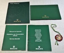 Rolex kit Milgauss 116400 English Year 2008 N. 5 pcs