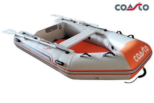Coasto gommone con - gommone, fondo