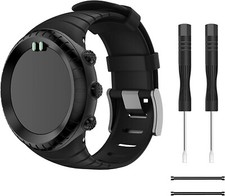 Kit Cinturino di Ricambio in TPU Morbido per Suunto CORE Watch 140mm-230mm