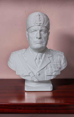Busto benito mussolini - busto, mussolini-