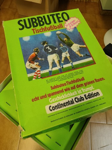 Subbuteo scatola originale - scatola,