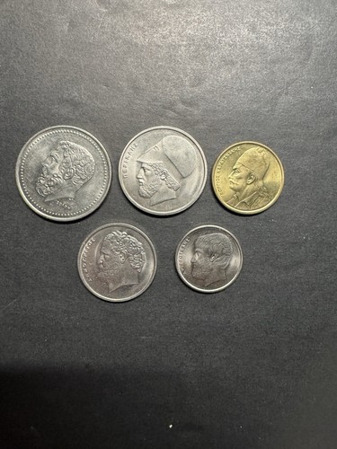 Grecia monete non - , circolate