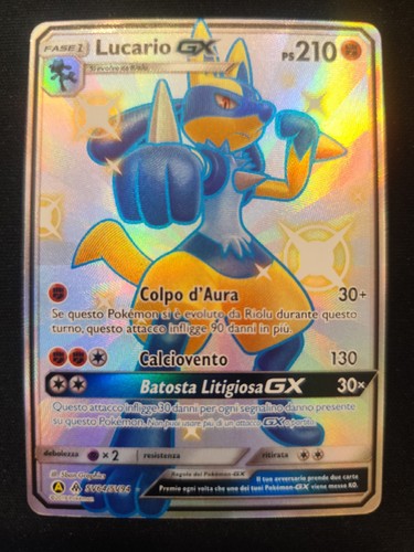 Carta pokémon psa lucario - pokémon,