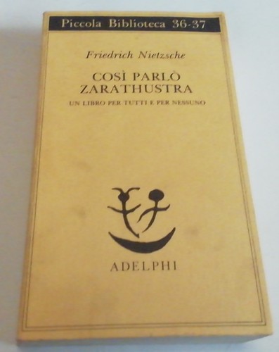 Così parlò zarathustra un - così, zarathustra.