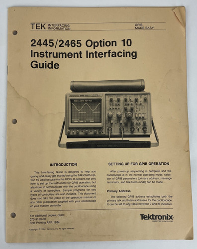 Tektronix 070 5150 - tektronix, 070-5150-00