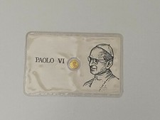 Moneta oro Papa Giovanni VI 