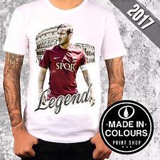 T-SHIRT FRANCESCO TOTTI LEGEND UNICO 2017 - LIMITED EDITION -Made in Colours