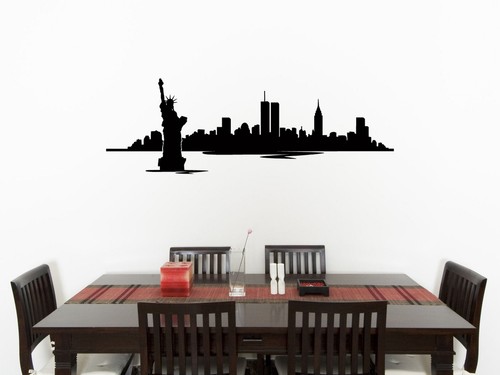 Adesivo arte parete new york - parete,