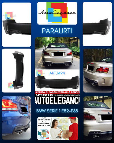 Paraurti posteriore adatto per - adatto,