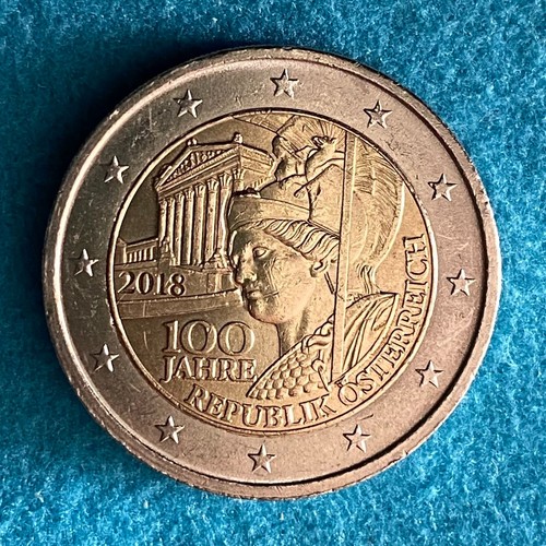 Austria moneta euro 2018 - moneta, 2