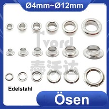 Occhielli in acciaio inox Ø4