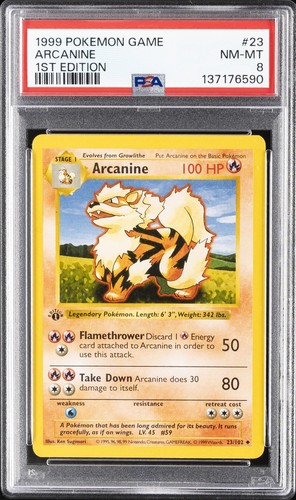 Arcanine 102 set - arcanine, 23/102