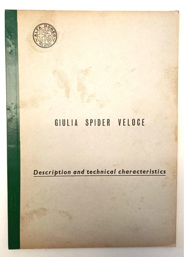 Alfa romeo giulia spider - alfa,