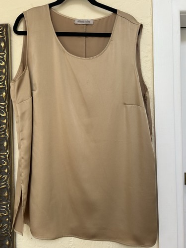 Elena miro top smanicato oro - top,