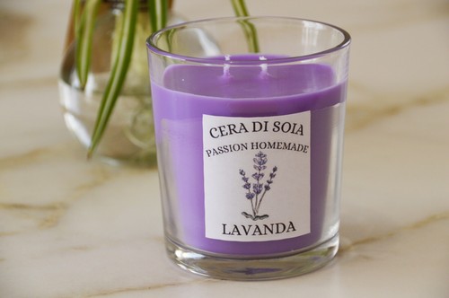 Candela profumata cera di - profumata,