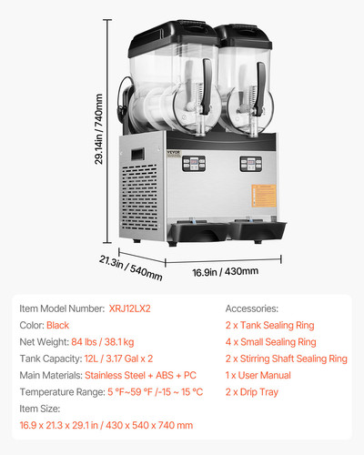 Vevor macchina per - vevor,