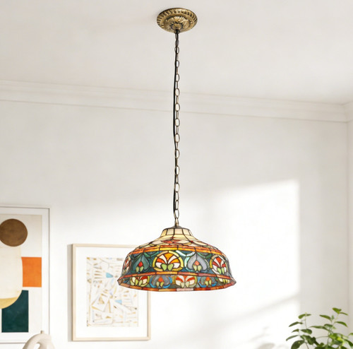 Lampada sospensione vintage - a,
