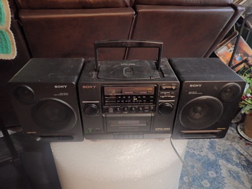 Sony cfd 450 boombox - cfd-450, cd